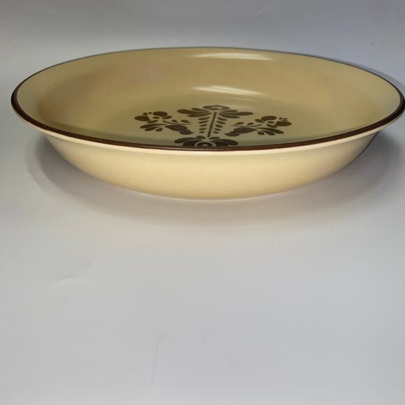 Pfaltzgraff Village Birds Pie Plate Serving Dish 10" x 2" Vintage Stoneware - Picture 3 of 6